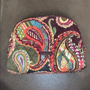 Large Vera Bradley makeup bag